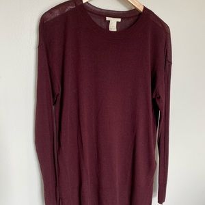 Maroon Sweater